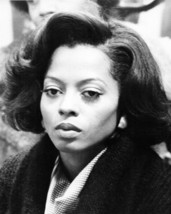 Diana Ross 1975 Mahogany in black overcoat 8x10 inch photo - £8.67 GBP