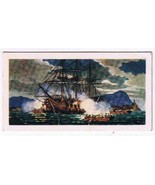 Trading Card Naval Battles #9 Cutting Out Of Frigate Hermione 1799 Sweetule - $0.98