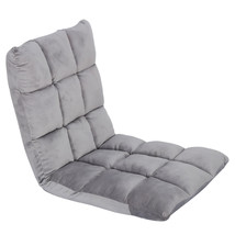 Folding Floor Gaming Chair Sofa Lounger Bed Couch Recliner Lazy Seat Indoor - £58.04 GBP