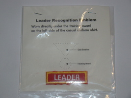 Girl Scouts - Leader Recognition Emblem - $12.00