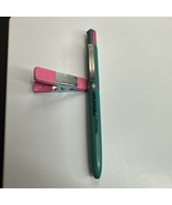 Vintage pentech fireworks multicolor ink Teal ballpoint pen made Korea 8... - $1,028.13 MXN