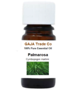 Palmarosa 100% Pure Essential Oil 5mL - Good for Oily, Dry Skin (Sealed) - £5.84 GBP