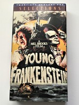 YOUNG FRANKENSTEIN Mel Brooks film w/Gene Wilder Marty Feldman VHS 1974 - £2.34 GBP