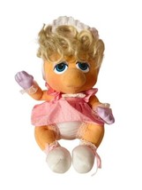 Miss Piggy Plush Stuffed Animal 1983 Baby Babies Henson Muppets Hasbro S... - £38.66 GBP