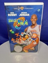 MICHAEL JORDAN SPACE JAM TUNE SQUAD VINTAGE 1996 VHS TAPE WITH INSERTS &amp;... - £18.64 GBP