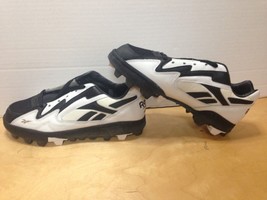 Reebok Pit Bull low light Men Football size 8.5 new shoes white black hi... - $83.88