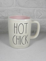 Rae Dunn Ceramic Coffee Tea Mug HOT CHICK White Pink Black New - £11.67 GBP