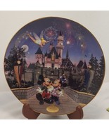 Disneyland 40th Anniversary Plate Sleeping Beauty Castle #18967I - $13.81