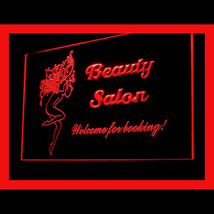 160081B Beauty Salon Welcome For Booking Spa Eyelash Club LED Light Sign - $21.99
