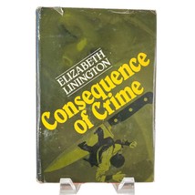 Consequence of Crime Dell Shannon 1980 Crime Novel Elizabeth Linington Hardcover - £6.74 GBP
