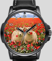 Two Cute Lambs Stylish Rare Quality Wrist Watch - £43.00 GBP