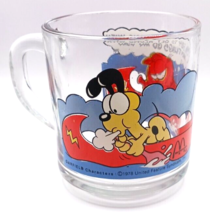 McDonalds Anchor Mug Garfield and Friends Odie Glass Vintage 1978 - £6.00 GBP