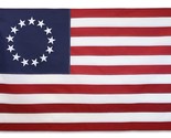 Betsy Ross 3&#39;x5&#39; Embroidered Flag ROUGH TEX® Cotton - $48.00