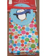 Bright Juvy Giant Plastic Gift Bag  - With Tie &amp; Tag - BRAND NEW IN PACKAGE - $4.94