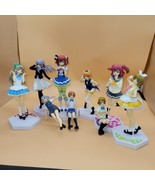 Love Live Girls Figure lot of 9 Set sale Anime Manga characters - £50.97 GBP