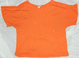 Womens Bleeker and McDougal Brand Orange Pullover Top size 2X - $12.82