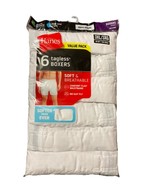 Hanes 3XL White Tagless Men`s Boxer with Comfort Flex Waistband Soft No ... - $27.27 CAD