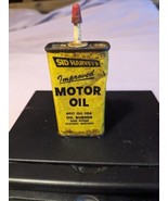 Sid Harvey&#39;s Improved  Motor Oil  4oz. Can ~ almost full - $8.90
