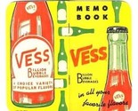 VESS Billion Bubble Beverages Memo Book 1950&#39;s MINT - $15.84