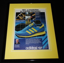 Adi Dassler 1974 adidas TRX Framed 11x14 ORIGINAL Vintage Advertisement - £35.04 GBP