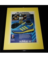 Adi Dassler 1974 adidas TRX Framed 11x14 ORIGINAL Vintage Advertisement - $44.54