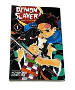 DEMON SLAYER Vol. 1 Book Manga Kimetsu No Yaiba Gotouge Anime Paperback ... - $35.11 CAD