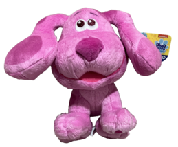 Blues Clues &amp; You Magenta Pink Plush Nickelodeon Puppy Dog With Tag 2020 7 inch - £6.95 GBP