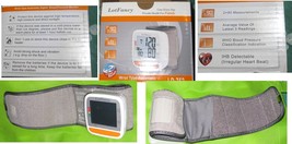 Blood Pressure Monitor LD 752 Lot Fancy Digital  wrist type pre owned  - $15.00