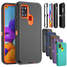 For Samsung Galaxy A21S A11 A21 A12 5G Case Hybrid Defender Shockproof C... - $11.72+