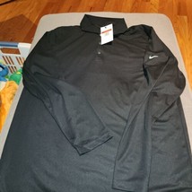 NEW w/tags Nike Long Sleeve Golf Polo shirt w/ pokemon go theme size L - £17.33 GBP