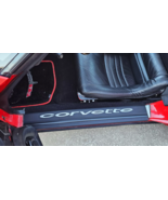 1978-1982 C3 CORVETTE DOOR SILLS TEXTURED BLACK POWDERCOAT W/BRUSHED STA... - $4,359.59 MXN