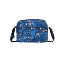 LeSportsac Carousel Chords Daniella Crossbody Bag, Carousel Horses, Dogs... - $1,123.56 MXN