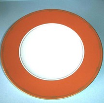 Monique Lhuillier Royal Doulton Charms Coral Accent Plate 9&quot; Made in Eng... - £27.81 GBP