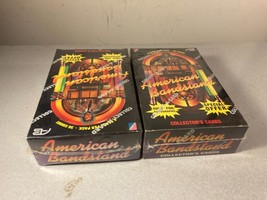 Lot of 2 NOS Factory Sealed 1993 Collect A Card American Bandstand Pack Box - £17.95 GBP