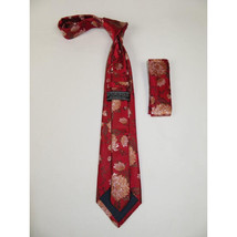 Men's Vito Rofolo From Italy Tie Hankie Set Gift Boxed 100% Silk VR-16 image 3