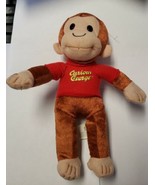  CURIOUS GEORGE 9&quot;  Plush MONKEY Doll FREE S/H AGES 3+ - $6.81