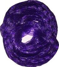 Purple Candy Lei Net Poly Tubing Wrapper Hawaii School Graduation Craft Netting - £6.05 GBP