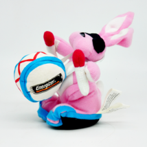 Vintage 1997 Energizer Battery Eveready Bunny 7&quot; Beanie Plush Stuffed Bean - $129.11 MXN