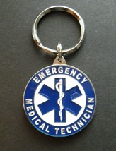 Emt Emergency Medical Technician First Responder Keyring Key Chain 1.5 Inches - £6.33 GBP