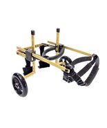 Pets and Wheels Dog Wheelchair - For XS/S Size Dog - Color Gold 12-25 Lbs - $2,342.72 MXN