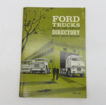 Ford Heavy Truck Sales Service Directory June 1965 - $19.99