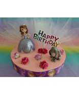 Sofia the First Cake Topper Table Decoration 6&quot; Styrofoam Base - OOAK - £15.37 GBP