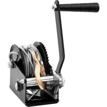 Hand Winch, 800 lbs Pulling Capacity, Boat Trailer Winch Heavy Duty Rope Cra... - £39.14 GBP