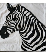C&amp;F Home ~ White &amp; Black ZEBRA ~ 18&quot; x 18&quot; ~ Cotton/Acrylic ~ Pillow Cover - €25,89 EUR