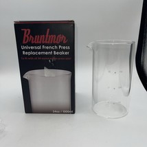 French Press Replacement Glass Beaker Carafe 8 Cup Glass French Press 34 Oz NEW - £15.69 GBP