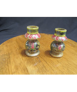 hand painted brass candle holders - €14,50 EUR