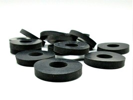 1/2&quot; ID x 1 1/4&quot; OD x 3/16&quot; Thick Oil Resistant Rubber Flat Washers 1/2&quot; Spacers - £8.64 GBP+