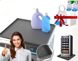 Waterproof 24" x 24" Washer and Dryer Silicone Top Protector Mat Anti-Sl... - $16.65