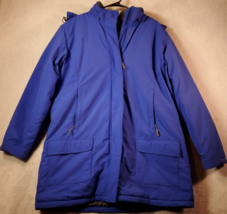 Guide Gear Coat Mens Size XL Blue 100% Nylon Long Sleeve Pockets Hooded ... - £26.53 GBP