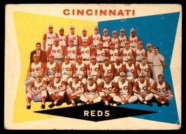 1960 Topps #164 Cincinnati Reds CL, TC pr - £7.84 GBP